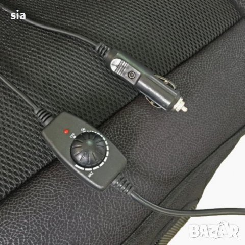 Охлаждаща подложка за кола, 12V, Масажор за седалка с охлаждаща функция, снимка 3 - Аксесоари и консумативи - 41017758