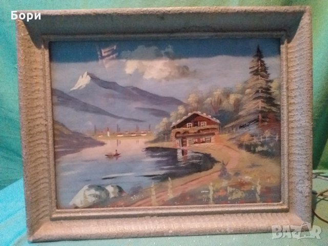 Пейзаж маслени бои