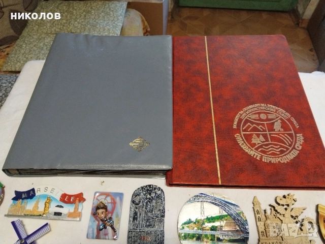 ККЛАСЬОРИ С ПОЩЕНСКИ МАРКИ И МАГНИТИ ЗА ХЛАДИЛНИК, снимка 5 - Филателия - 52931041
