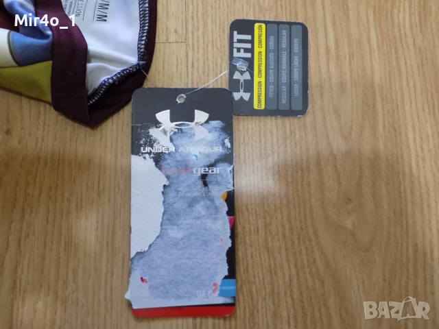 нова тениска under armour потник оригинална спорт фитнес тренировка мъжка M, снимка 7 - Тениски - 51325843