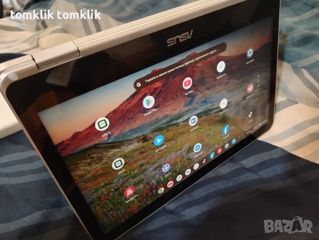asus c302c chromebook, снимка 6 - Лаптопи за дома - 55846720