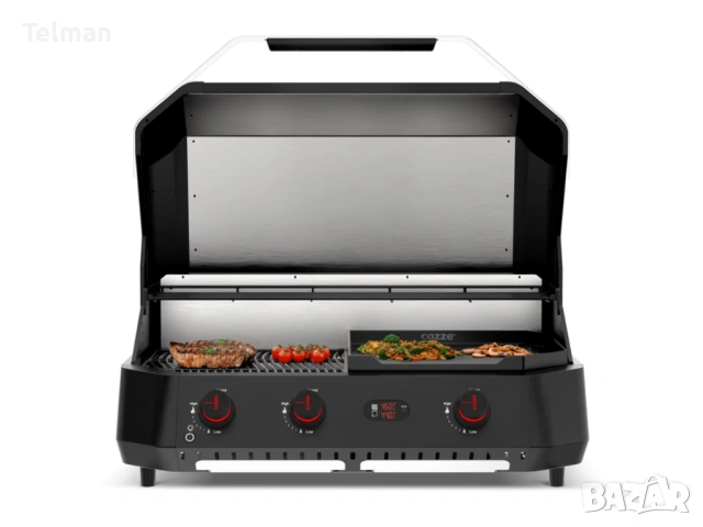 Професионално газово грил барбекю Cozze G-800, снимка 2 - Барбекюта - 53809013