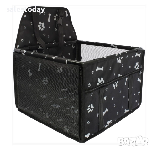Седалка за кола за кучета, Кош за домашни любимци за автомобил, Столче за кола, снимка 5 - Аксесоари и консумативи - 51533151