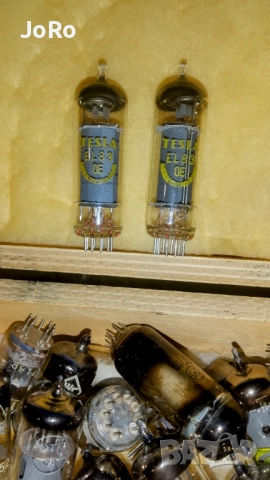 Две двойки Радиолампи EL83 Tesla u RFT, beam-power pentode. , снимка 2 - Ресийвъри, усилватели, смесителни пултове - 52518348