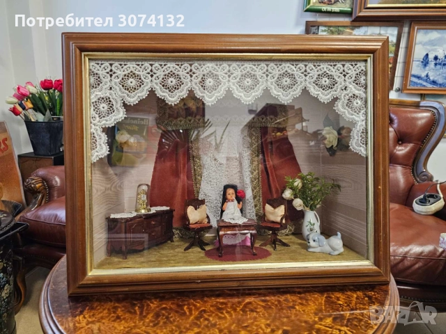 Ръчно изработена ретро декорация