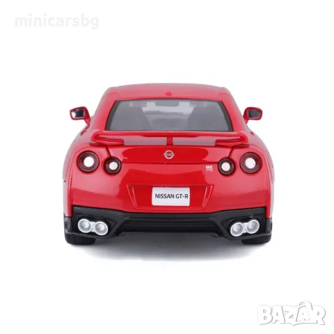 Метални колички Nissan GT-R (R35) 2017 – 1:24, снимка 5 - Колекции - 55983917