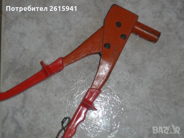 Японска Нитачка За Пластмасови Нитове-HIT-Japan-240 мм-Отлична, снимка 1