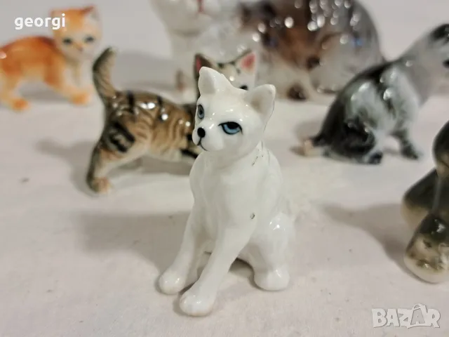 колекция порцеланови мини фигурки на котета    16/4, снимка 4 - Колекции - 48685856
