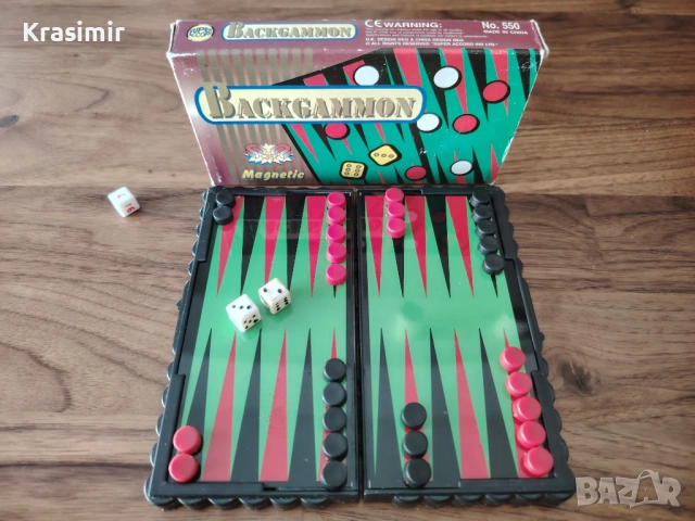 Магнитен шах, табла и казино, снимка 3 - Шах и табла - 53865894