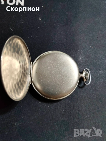 Джобен часовник - JUNGHANS - ГЕРМАНИЯ - ПЕРФЕКТЕН, снимка 12 - Джобни - 49241222