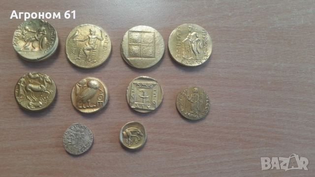 Монети Римска империя и Древногръцки тетрадрахми - реплика , снимка 10 - Нумизматика и бонистика - 52585620