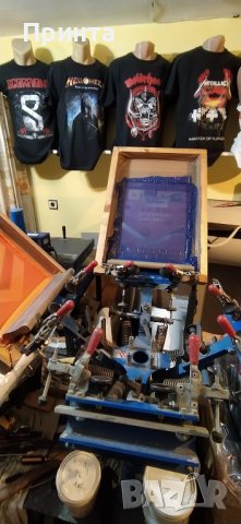 Карусел, машина за ситопечат, снимка 12 - Други машини и части - 41633908