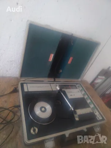 Колекционерски Crown SCP-77sw грамофон + касетофон.  Made in JAPAN Производство 1977г. Внос от Герма, снимка 5 - Грамофони - 49462693