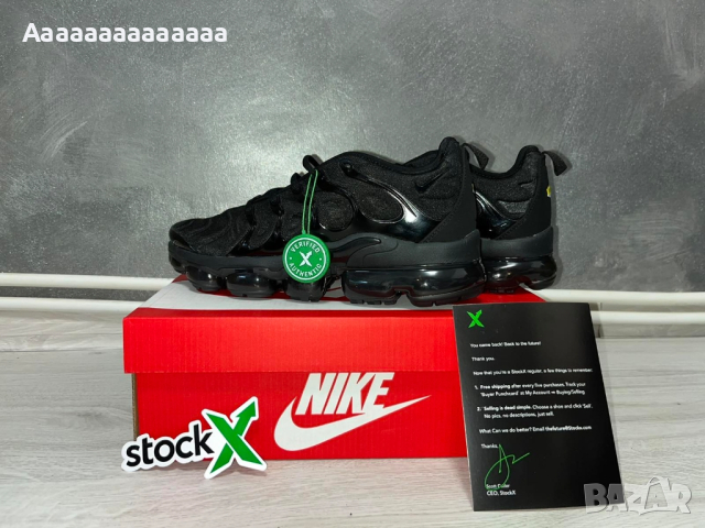 Nike Vapormax Black , снимка 5 - Ежедневни обувки - 44726386