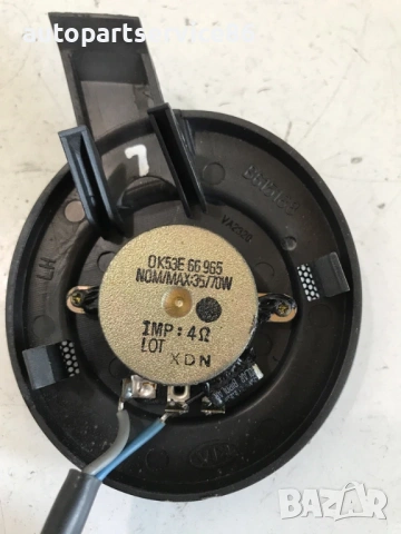 Преден ляв високочестотен говорител за KIA Sedona 2.9 CRDi (2002–2006) OK53E66965, снимка 2 - Части - 53312953