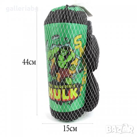 Детска боксова круша с ръкавици на Хълк (HULK), снимка 2 - Други - 40020932