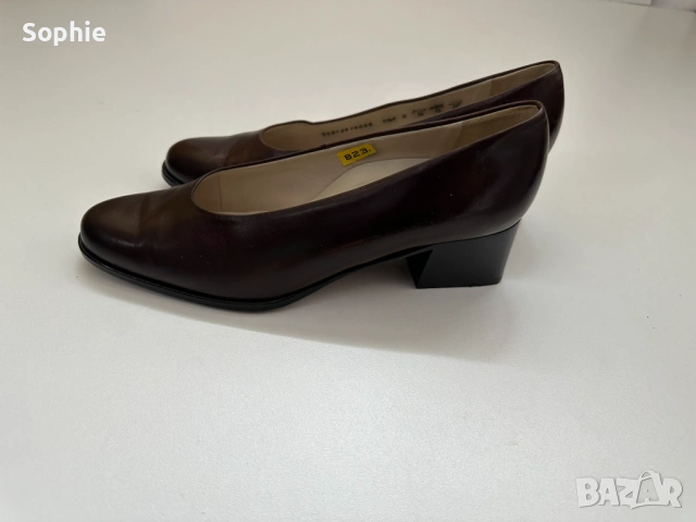 Обувки на ток от естествена кожа Salamander