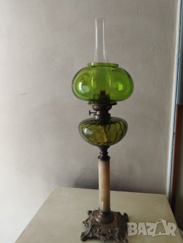 стара френска газова /газена/ лампа