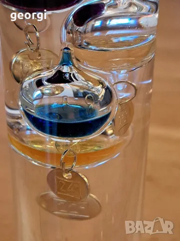 голям галилеев термометър , снимка 3 - Декорация за дома - 49122562