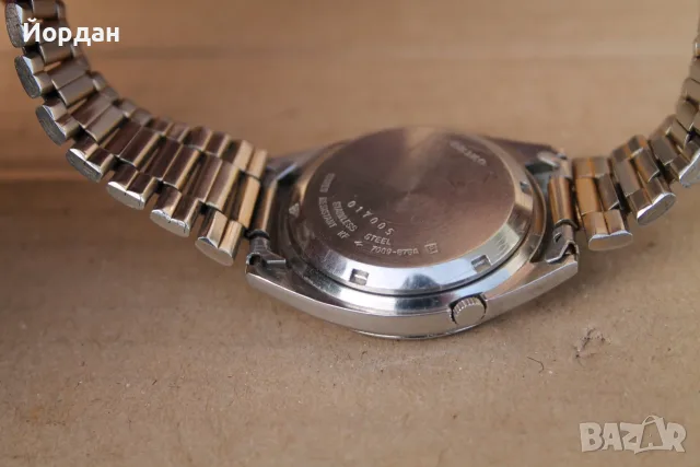 Мъжки автоматичен Японски часовник ''Seiko 5'' , снимка 6 - Мъжки - 56259633