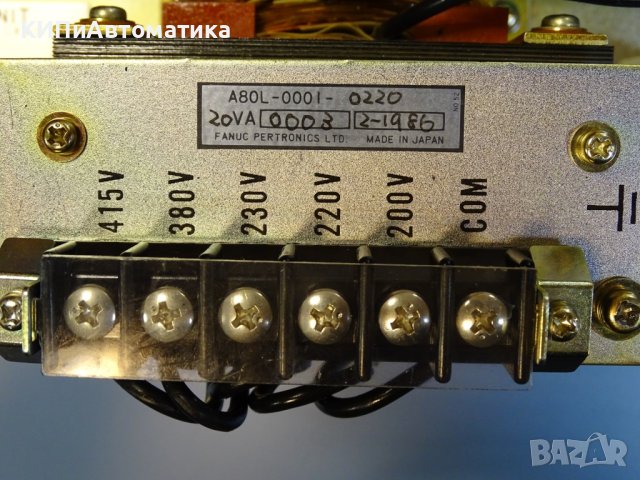 Захранващ блок FANUC power unit A05L-2001-C110, снимка 4 - Резервни части за машини - 40620378