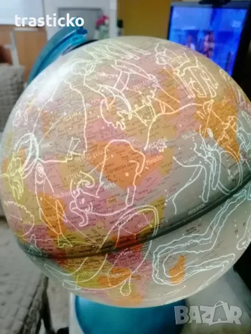 Светещ глобус 30см.Карти на Български. , снимка 4 - Декорация за дома - 50346112