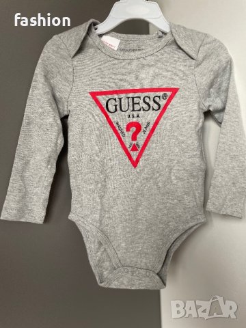 Оригинално бебешко боди Guess с кутия, снимка 5 - Бодита за бебе - 39887450