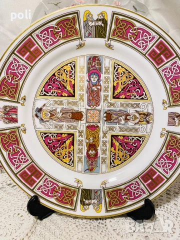 порцеланова чиния за стена , снимка 3 - Декорация за дома - 52657839