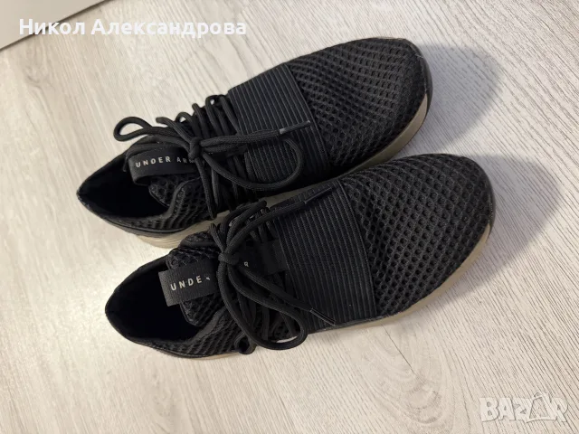 Маратонки under armour черни , снимка 2 - Маратонки - 56233063