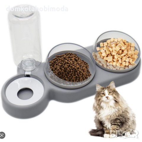 3в1 две купички и автоматична пойлка, снимка 3 - Други стоки за животни - 40380640