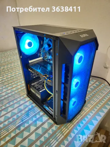 Геймърски компютър гаранция/i5 9400f 16GB,RX 580 8GB, 256GB SSD HDD 1TBB