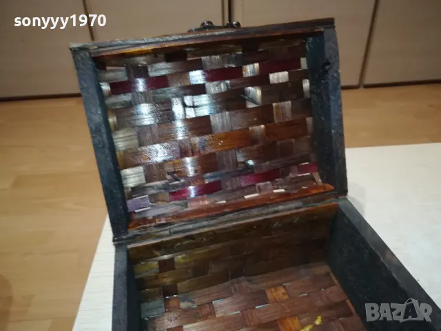 ДЪРВЕНА КУТИЯ-АНТИКА ОТ ФРАНЦИЯ 1412241928, снимка 8 - Антикварни и старинни предмети - 48348447