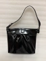 Винтидж малка черна лачена чанта, снимка 5