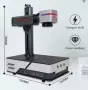 Fiber Laser Raycus 1064nm 30W 3000€ и 50W 3835€ лазер лазерно гравиране маркиране, снимка 1