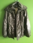 Зимно дамско яке, размер М, цвят – зелен, с топла подплата, закопчаване- с цип и копчета., снимка 3