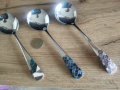 3 бр. метални декоративни лъжици, снимка 10