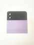 Оригинален заден капак за Samsung Z Flip 3 5G F711 purple употребяван горен, снимка 1