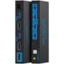 Нов превключвател USB 3.0 KVM за 2 компютъра 1 монитор и 4 USB 3.0 , снимка 1