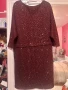 Красива бордо рокля , снимка 11