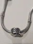 Красива сребърна гривна тип Пандора с 4 бр. талисмани, снимка 9