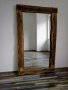 Мебели от рециклирано дърво - огледало с рамка от стари греди, бюра, маси и други , снимка 8