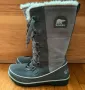 Sorel Tivoli High II  номер 38 ,5 водоустойчиви  топли сиви велурени ботуши , снимка 5