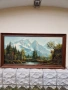 Страхотна огромна майсторска авторска картина масло върху платно , снимка 3