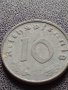 Две монети 1 райхспфенинг 1943г. / 10 райхспфенинг 1944г. Трети райх с СХВАСТИКА редки 37759, снимка 10