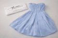 Продавам красива светлосиня рокля , снимка 2