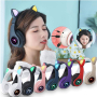 ✨Светещи Bluetooth Слушалки CATS, снимка 1 - Слушалки и портативни колонки - 36361369