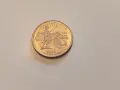 Монета 2000 Съединени Щати Washington Quarter - 25 Cents (The Bay State, MASSACHUSETTS) , снимка 2