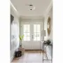 LED осветително тяло за вграждане, 12 W, бяло стъкло и черна основа, снимка 6