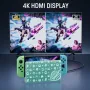 Нова Бърза Switch TV Dock 4K HDMI Зарядно с 7 LED цвята USB станция, снимка 4
