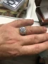 СССР сребърен пръстен Кубачи, снимка 5